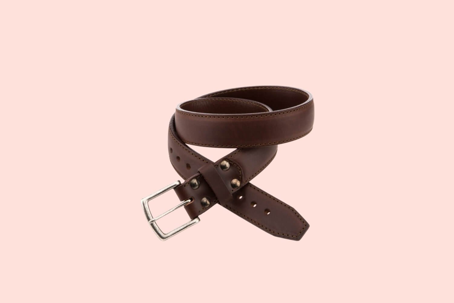 Brown Leather Tow Belt