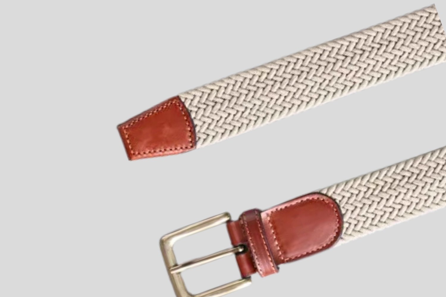 Greythwaite Braided Belt in Stone 02