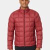 Mens Classy Red Quilted Puffer Jacket