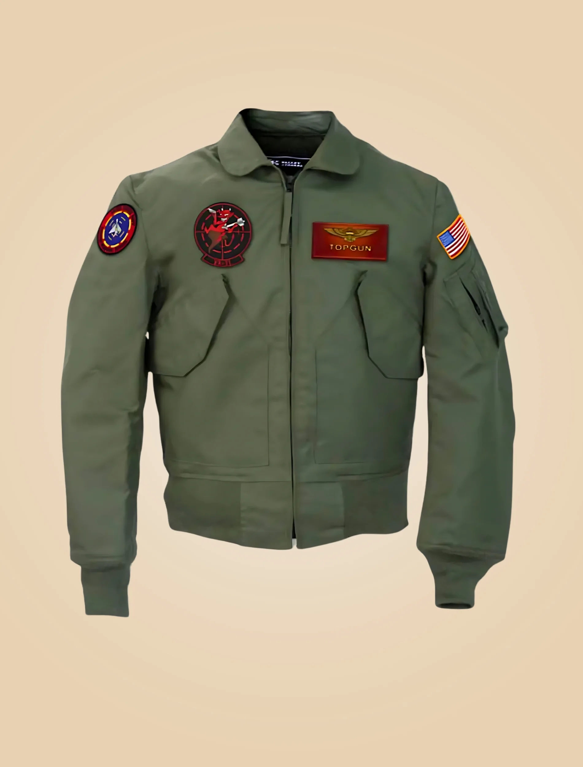 Top Gun 2 Maverick Green Jacket