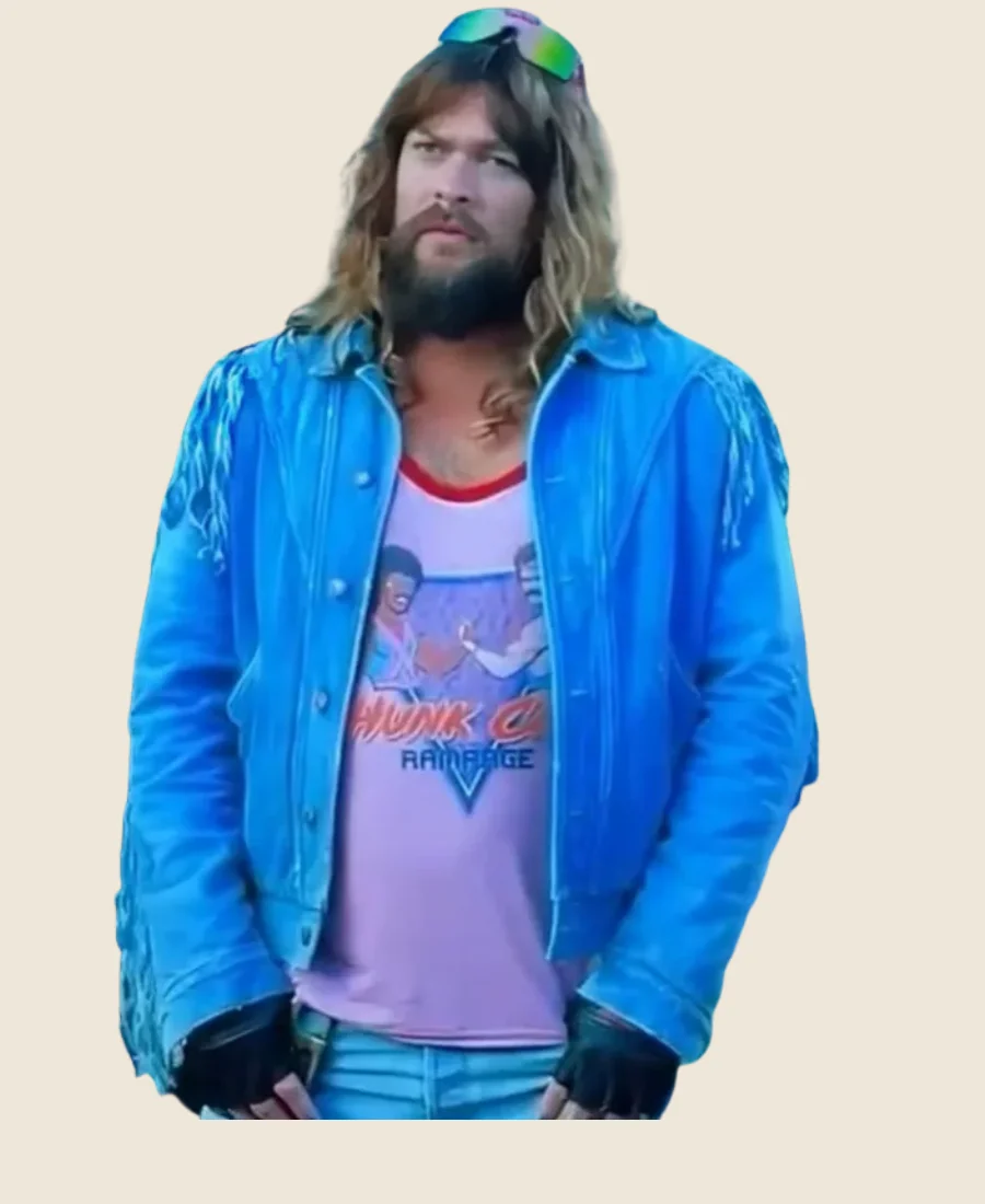 A Minecraft Garett Garrison Denim Jacket