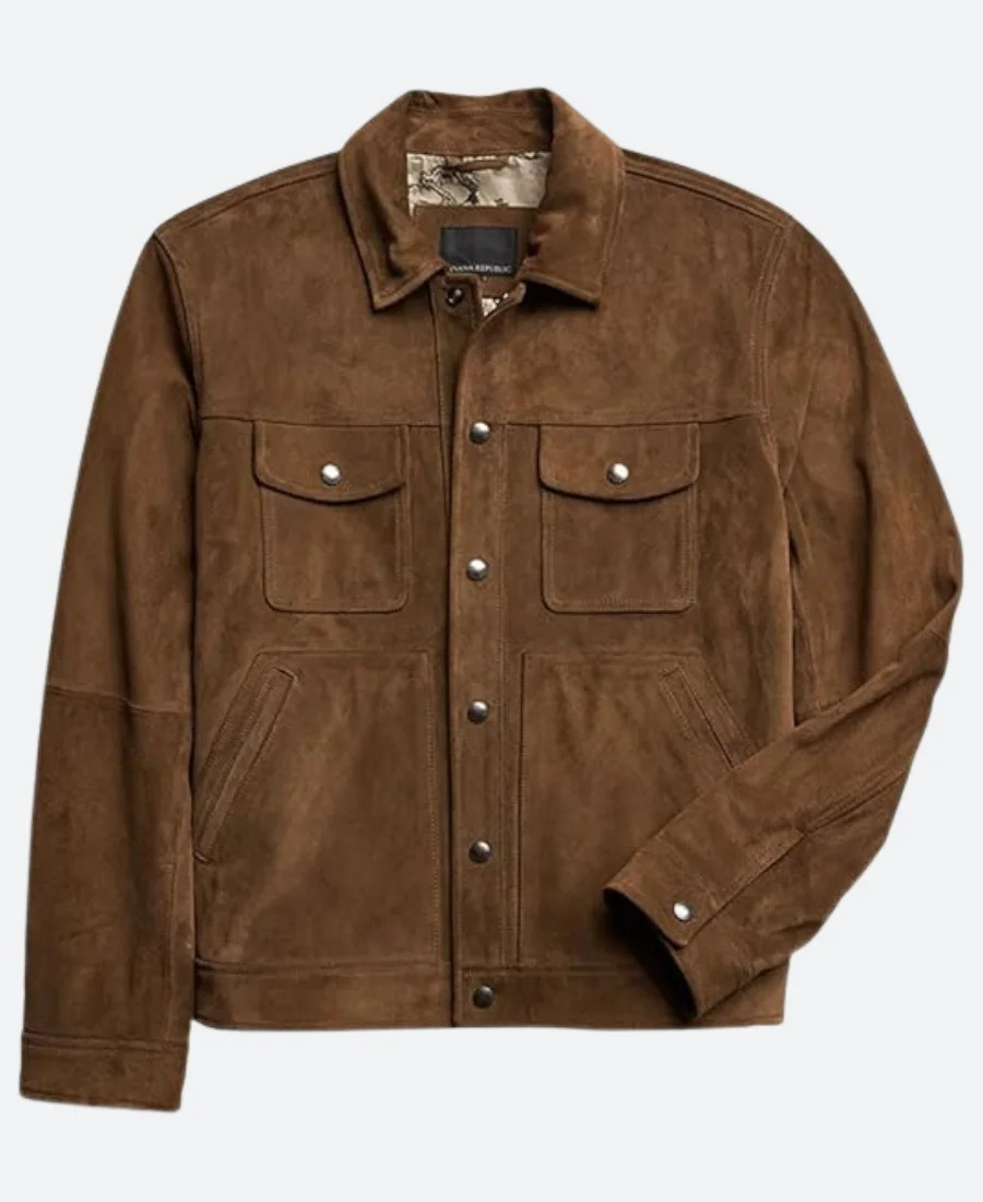 Cross S01 Detective Alex Suede Leather Jacket