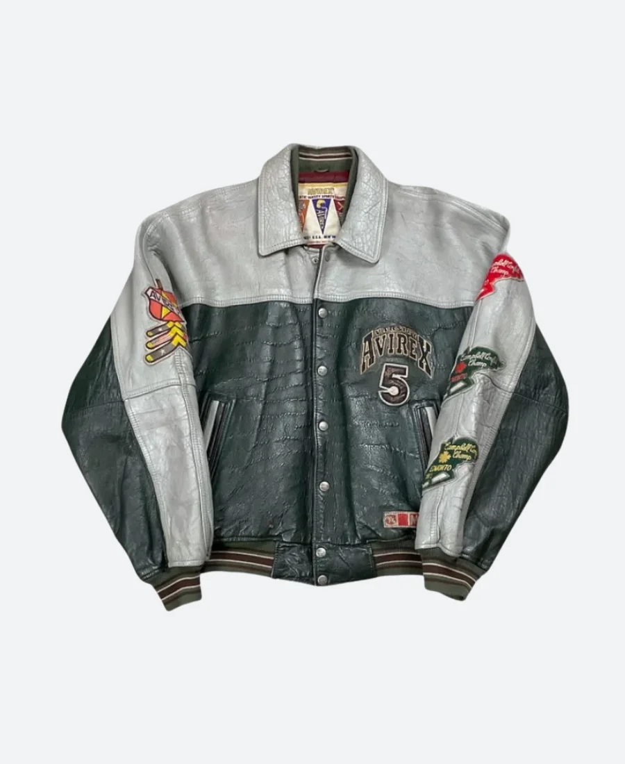 Asap Rocky Praise the Lord Shine Avirex Leather Jacket