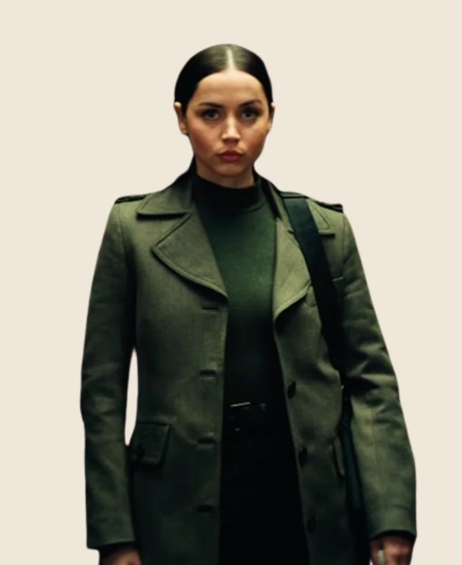 Ballerina 2025 Ana de Armas Trench Coat