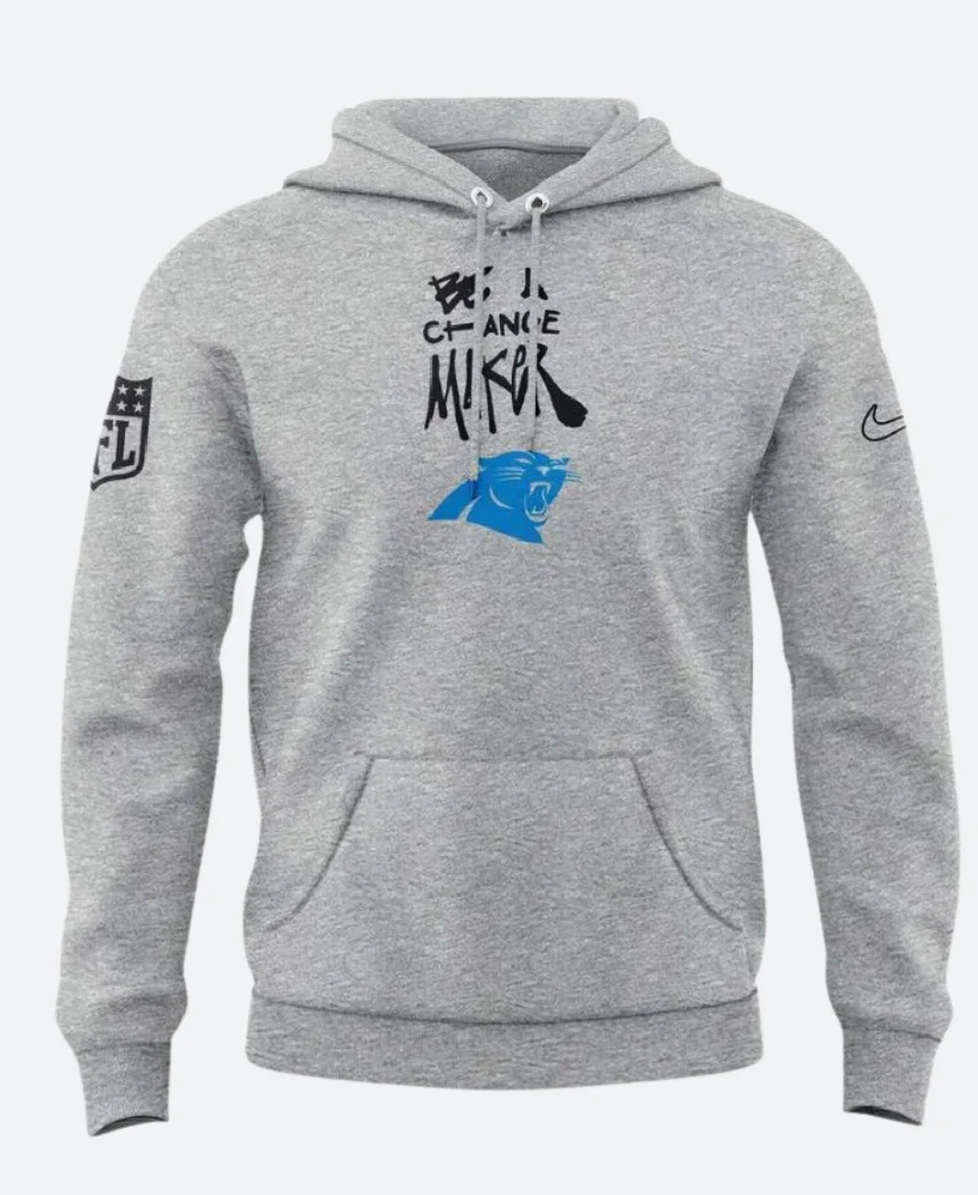 Be A Change Maker Carolina Panthers Hoodie
