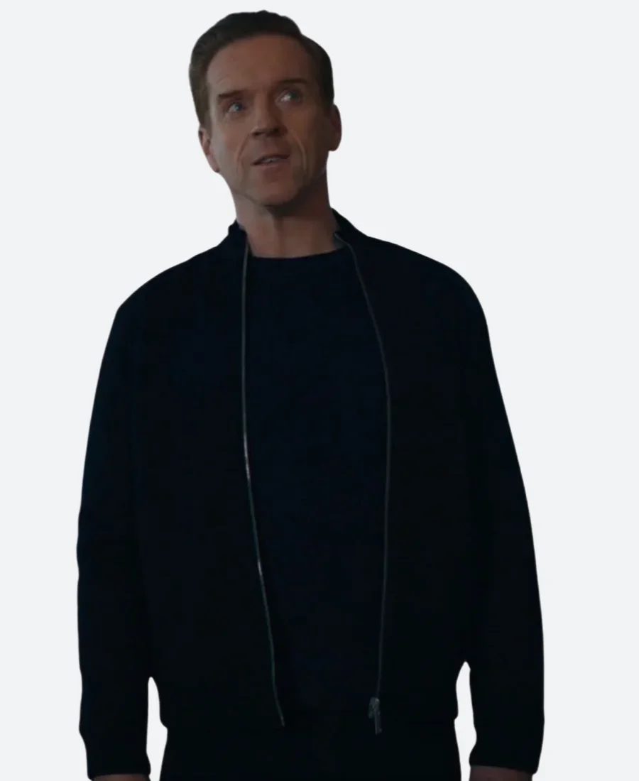 Billions S07 Damian Lewis Suede Leather Jacket