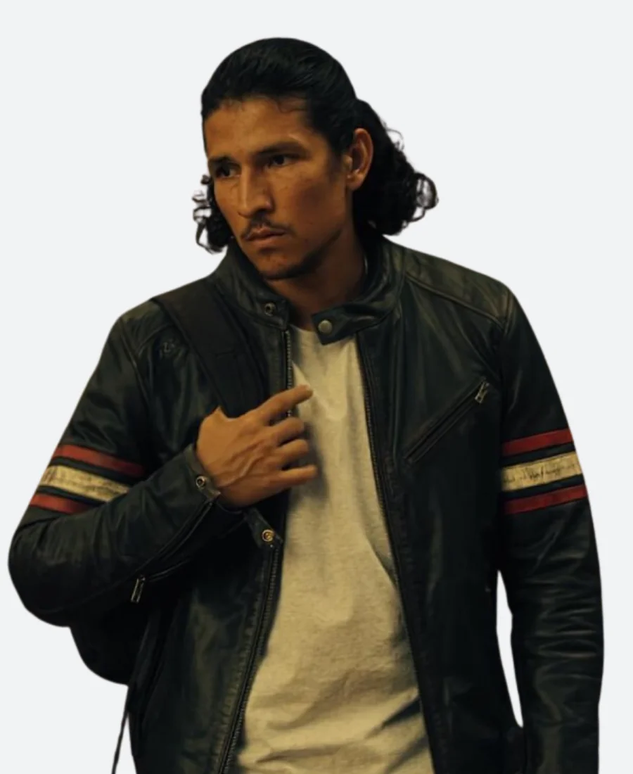 Black Mirror S06 Hector Leather Jacket