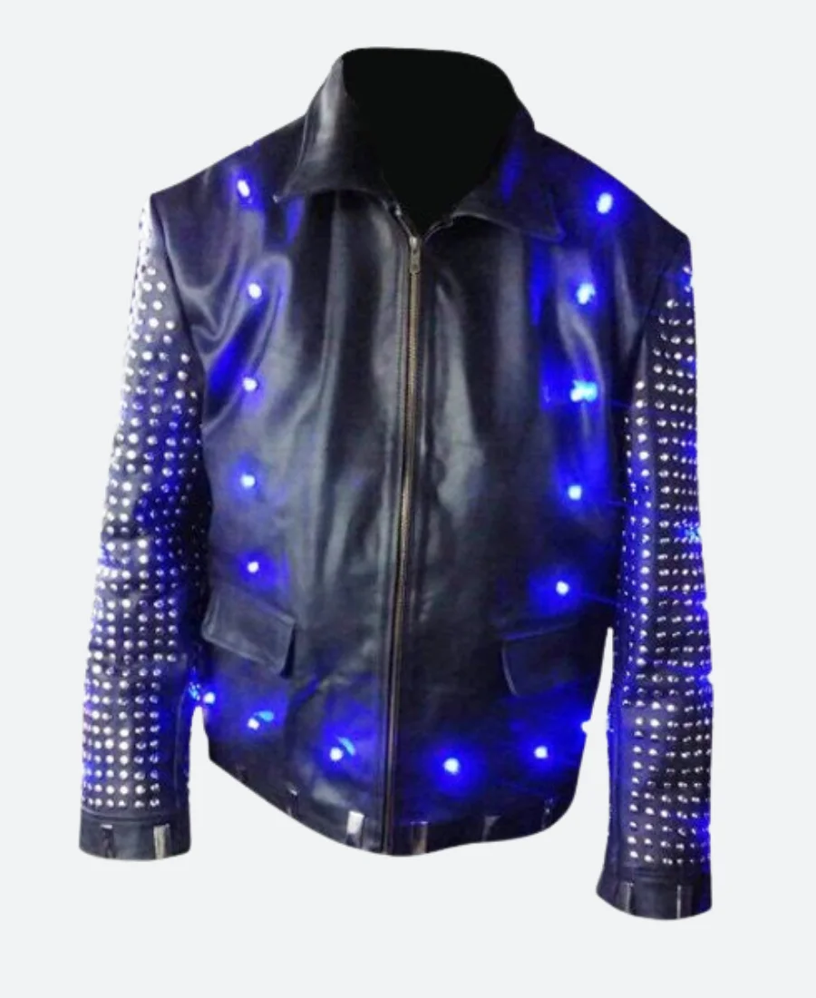 Chris Jericho WWE Light Up Leather Jacket