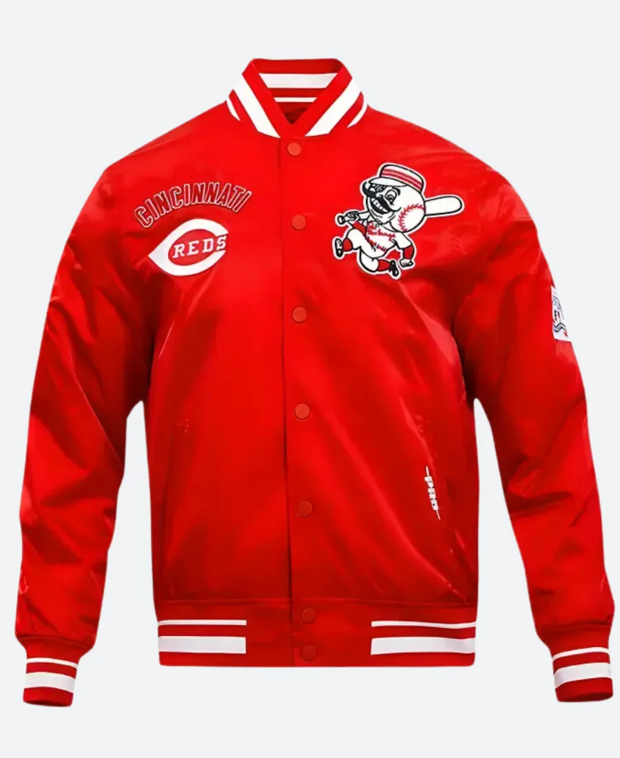 Cincinnati Reds Retro Varsity Jacket