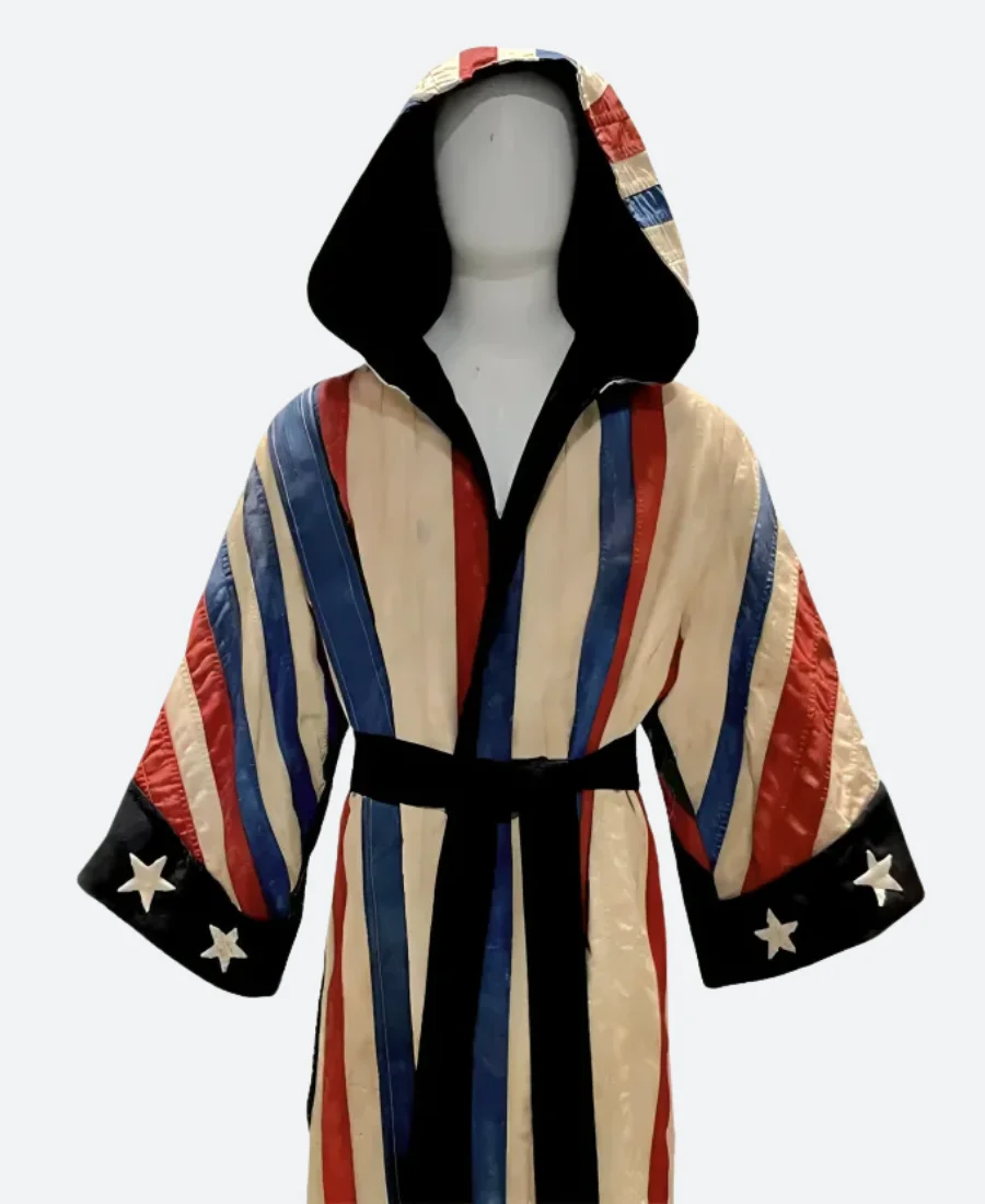 Creed 3 Adonis Creed American Flag Robe