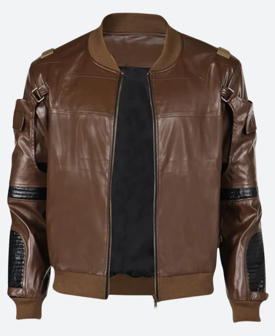 Cyberpunk 2077 Solomon Reed Phantom Liberty Leather Jacket