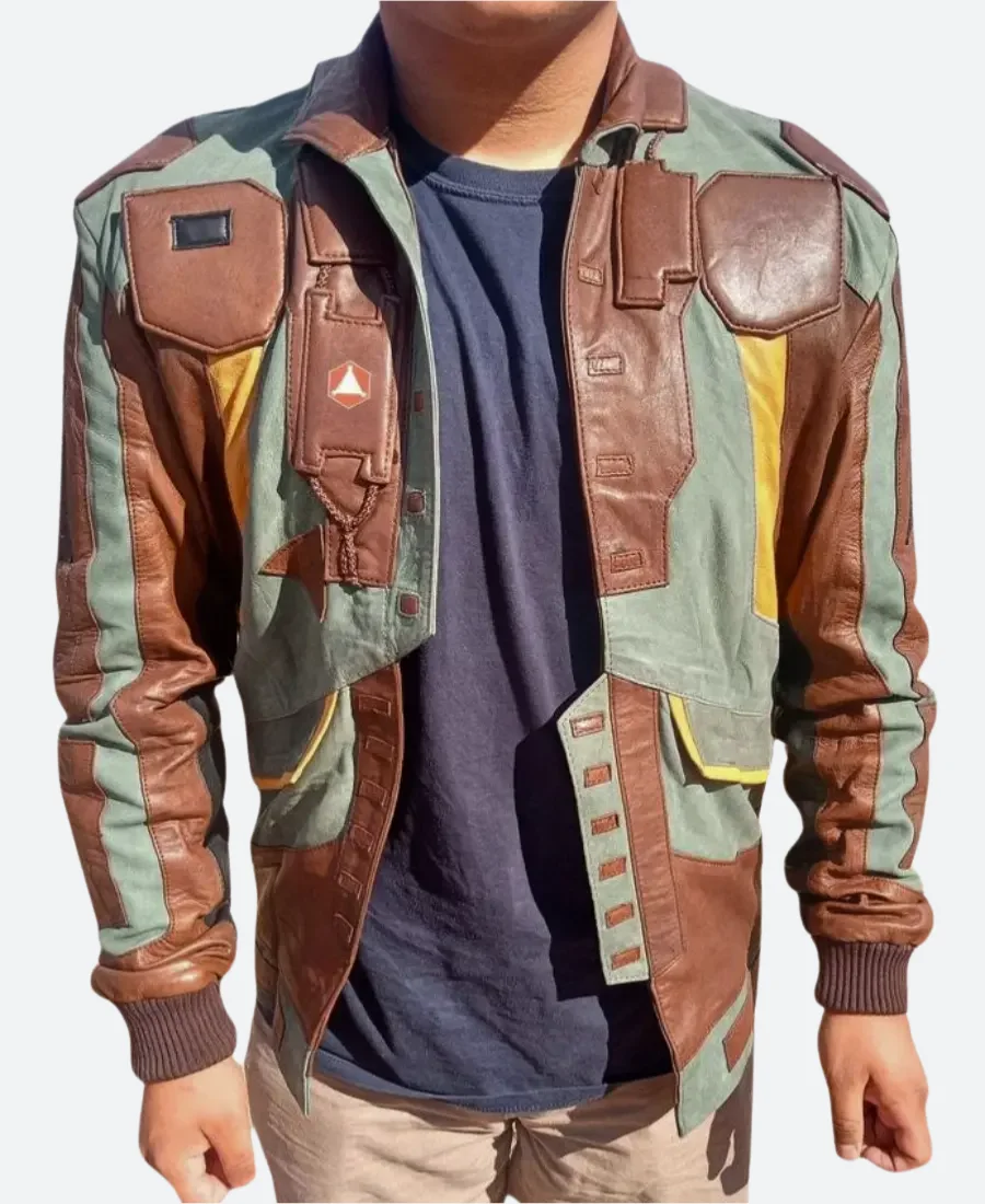 Cyberpunk Edgerunners 6th Street Gang Leather Jacket