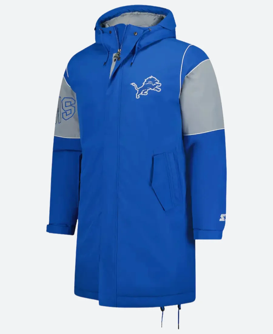 Detroit Lions Dynasty Polyfill Stadium Jacket
