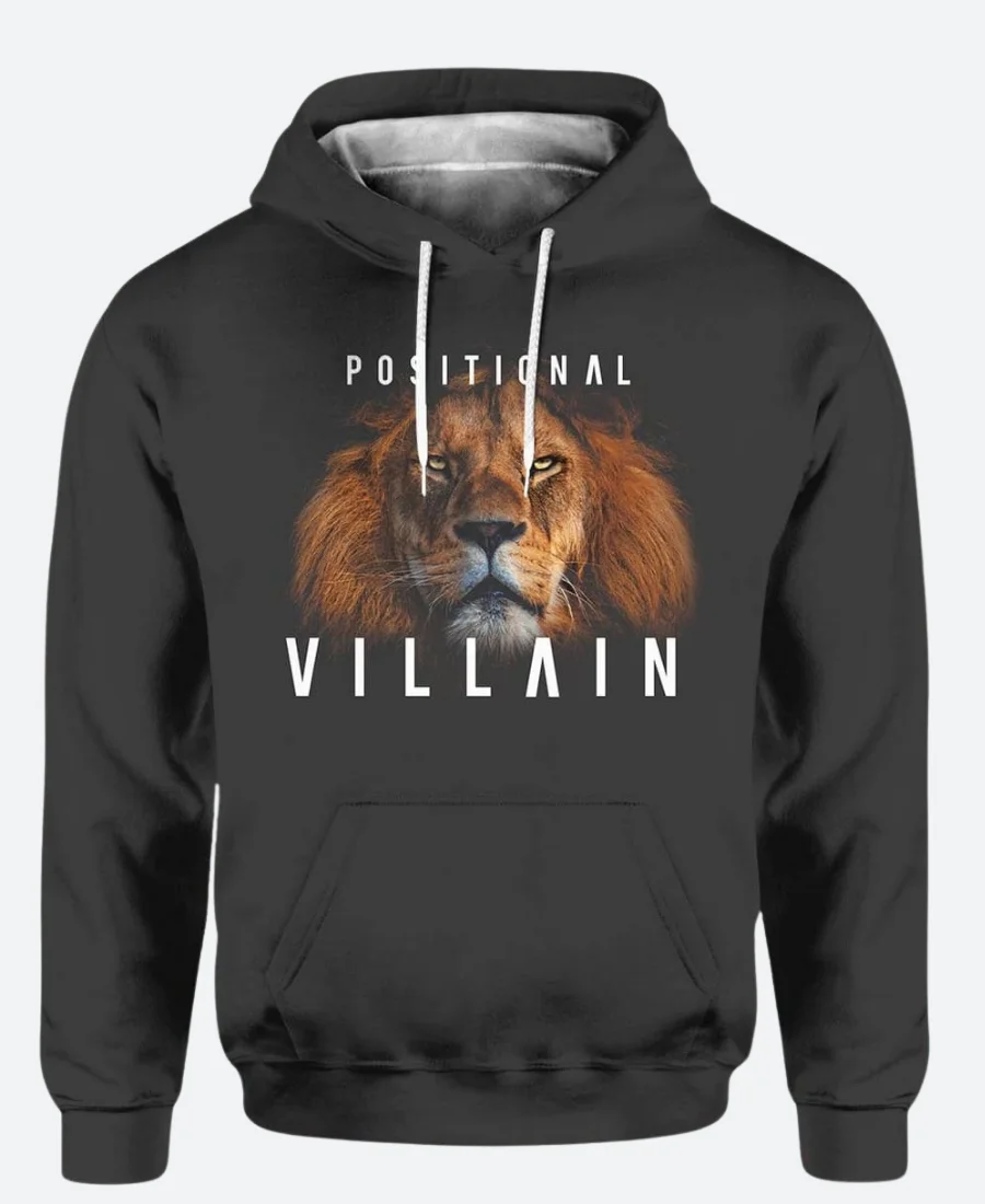 Detroit Lions Positional Villain Hoodie