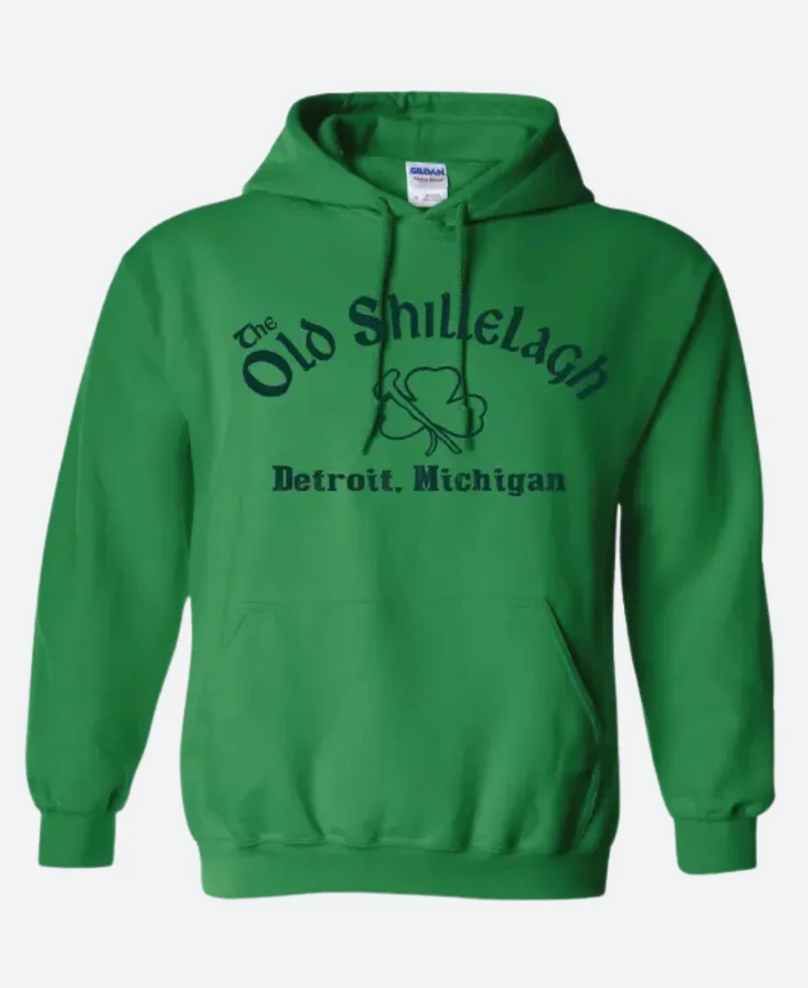 Detroit Michigan Kelly Green Hoodie