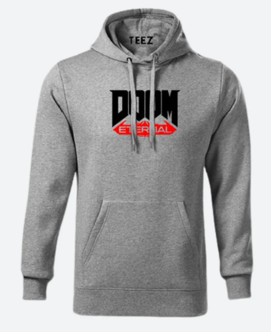 Doom Eternal Grey Hoodie