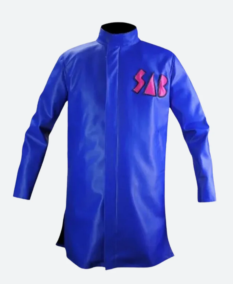 Dragon Ball Z Goku Sab Leather Coat