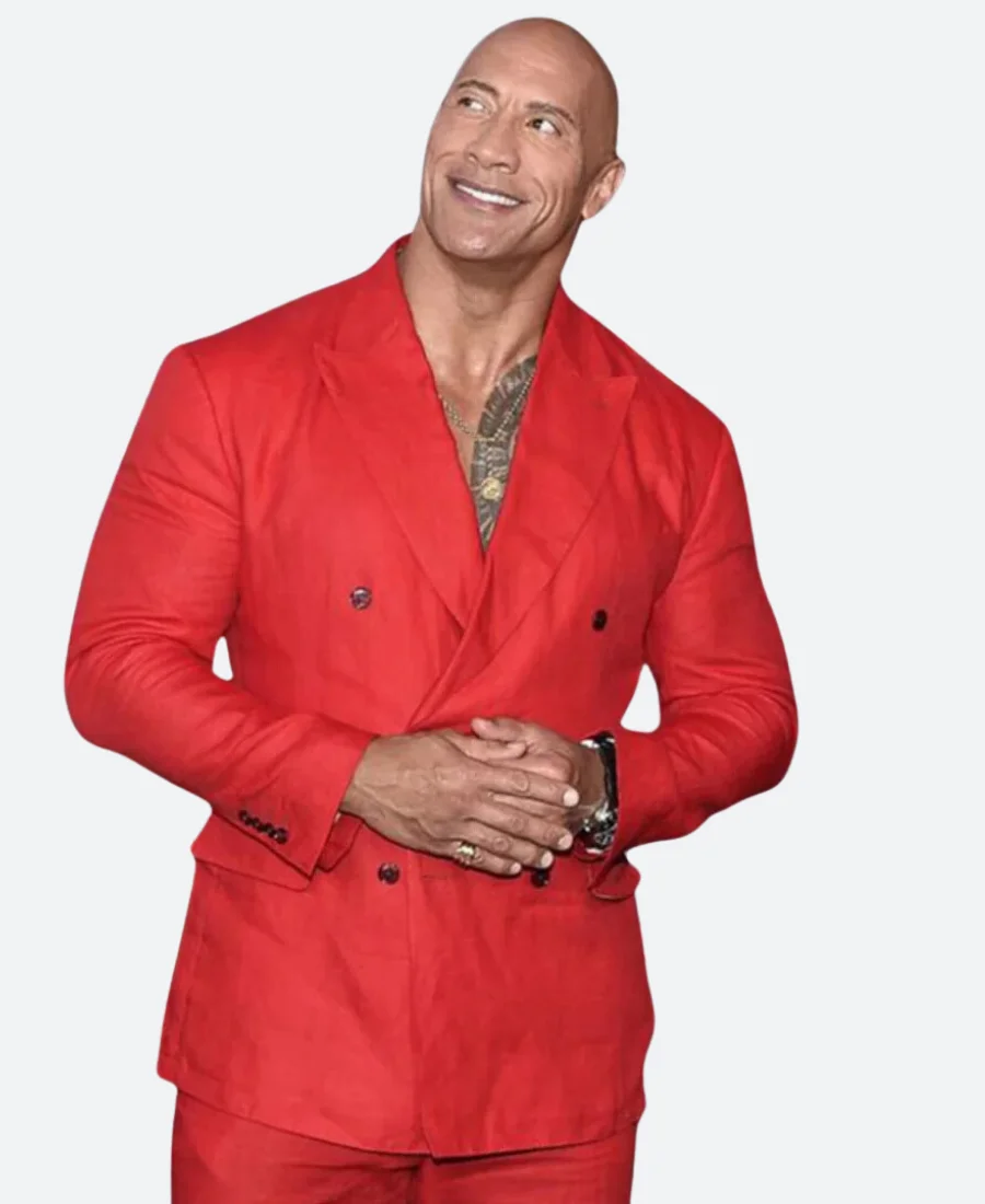 Dwayne Johnson Black Adam Premiere Suit