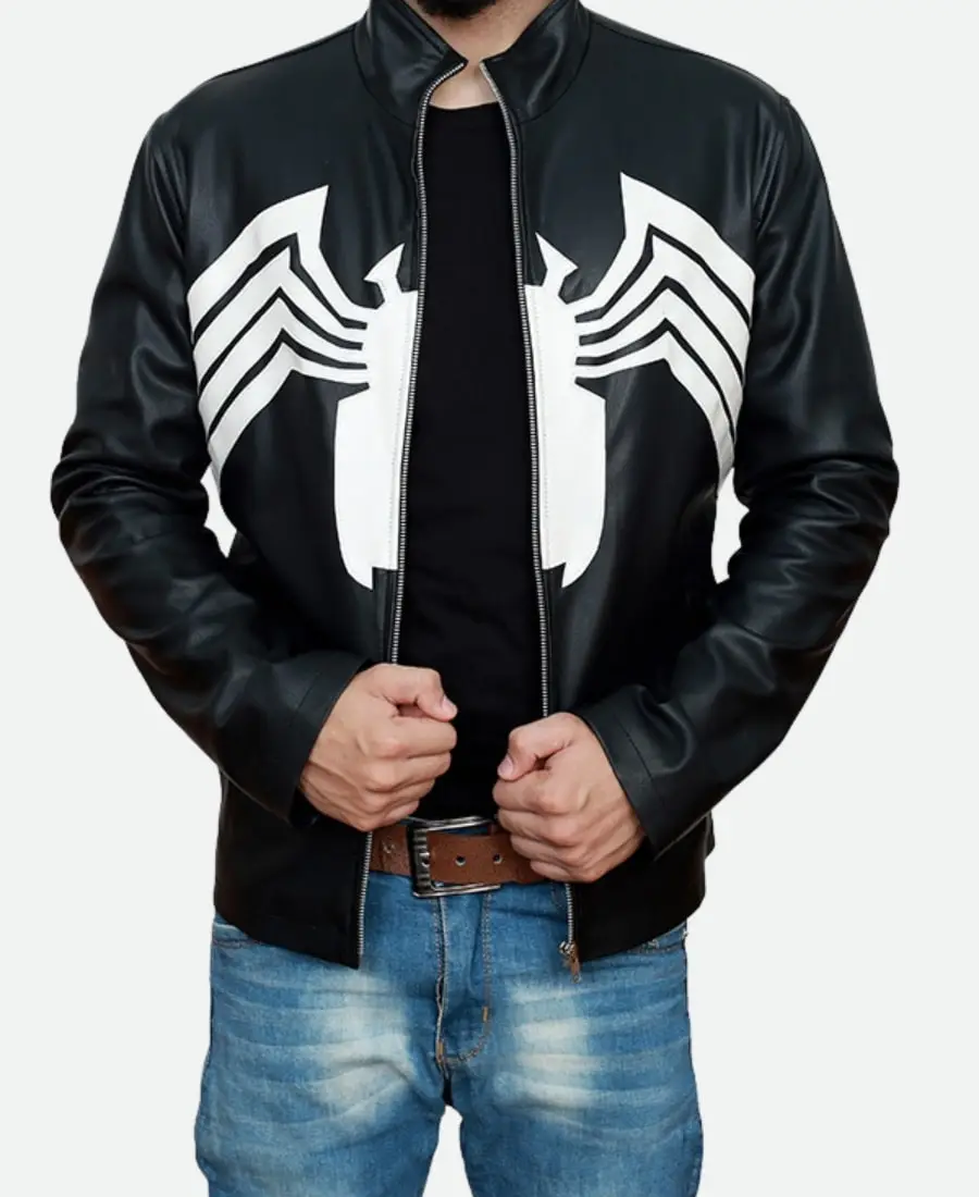 Eddie Brock Venom Leather Jacket