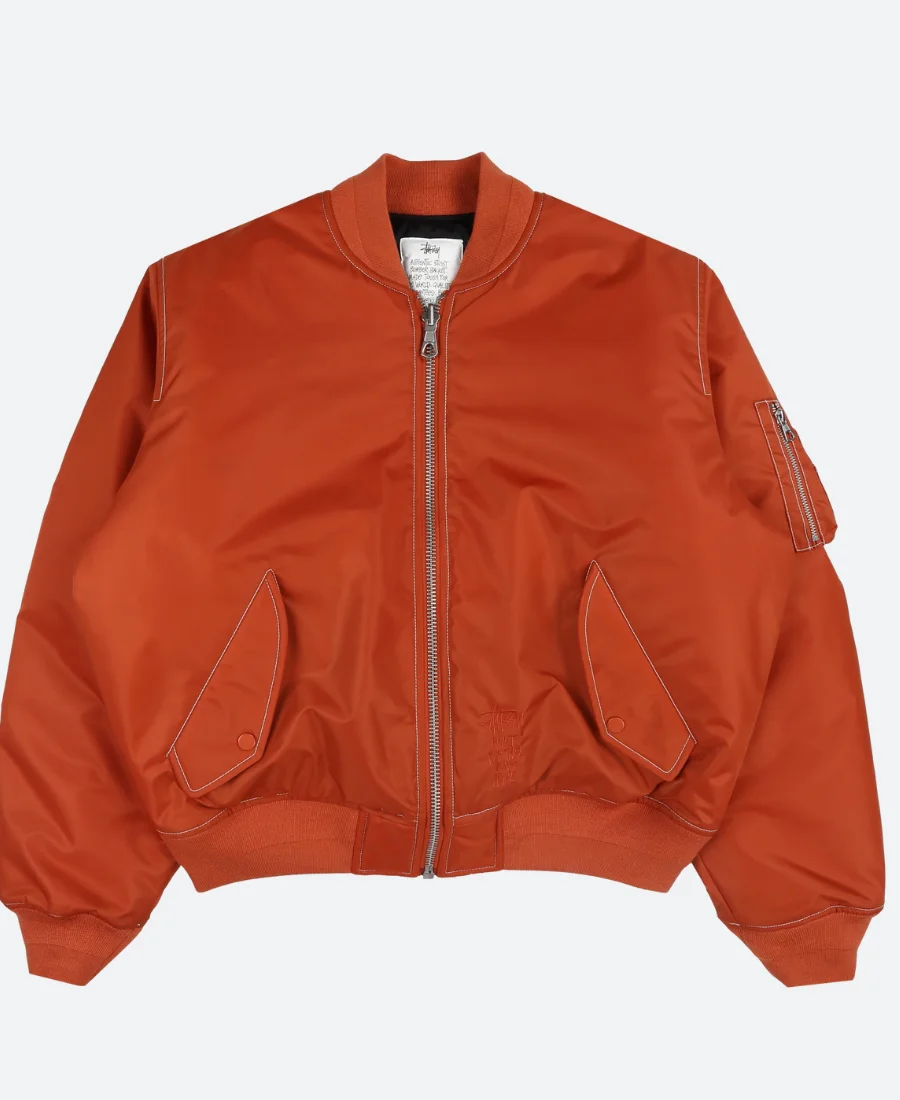 Elle Fanning 2025 Bomber Jacket