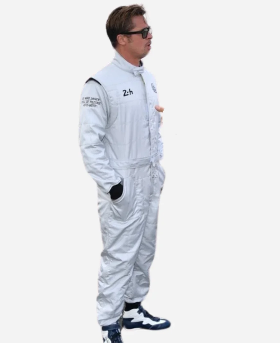 F1 2025 Sonny Hayes White Jumpsuit