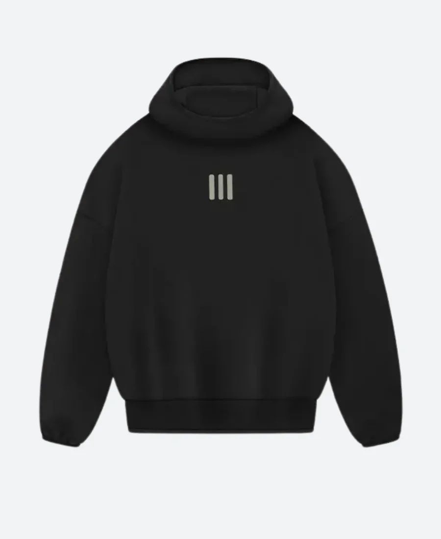 Fear Of God Athletics Hoodie Black Front Image