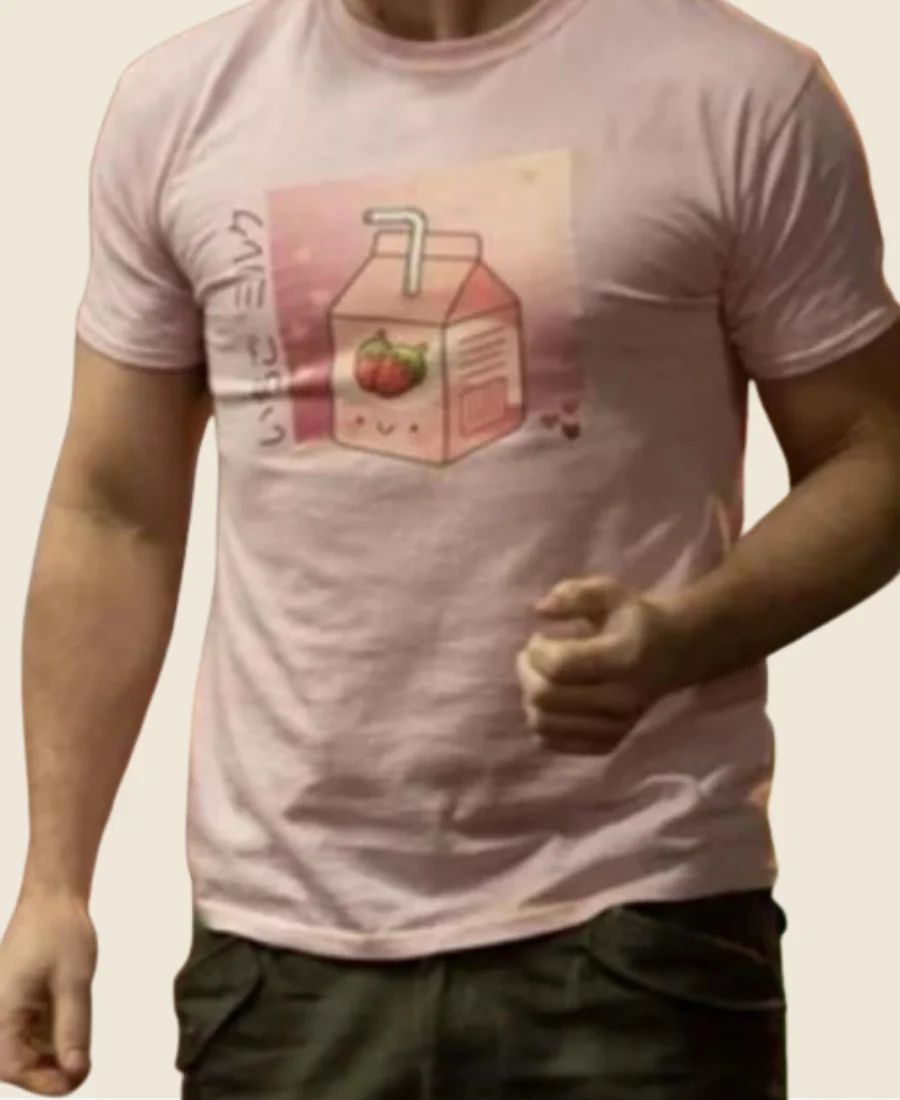 Fight Or Flight 2025 Josh Hartnett Pink T Shirt