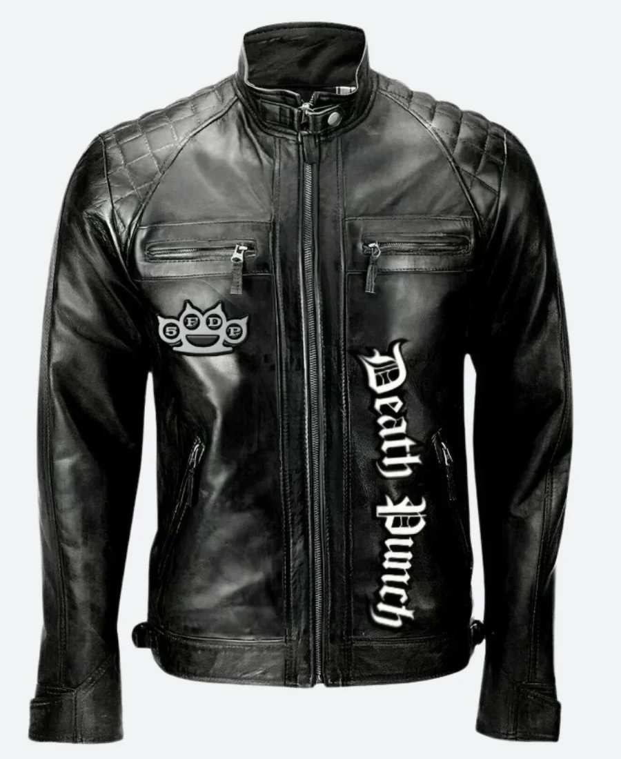 Five Finger Death Punch Leather Jacket