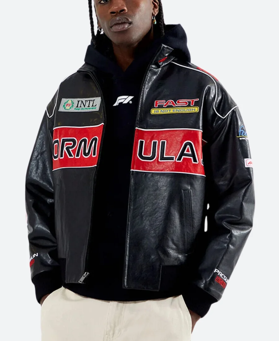 Formula 1 Pole Position Leather Jacket