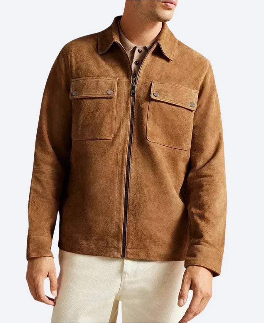 Frasier Dr. Frasier Crane Suede Leather Jacket