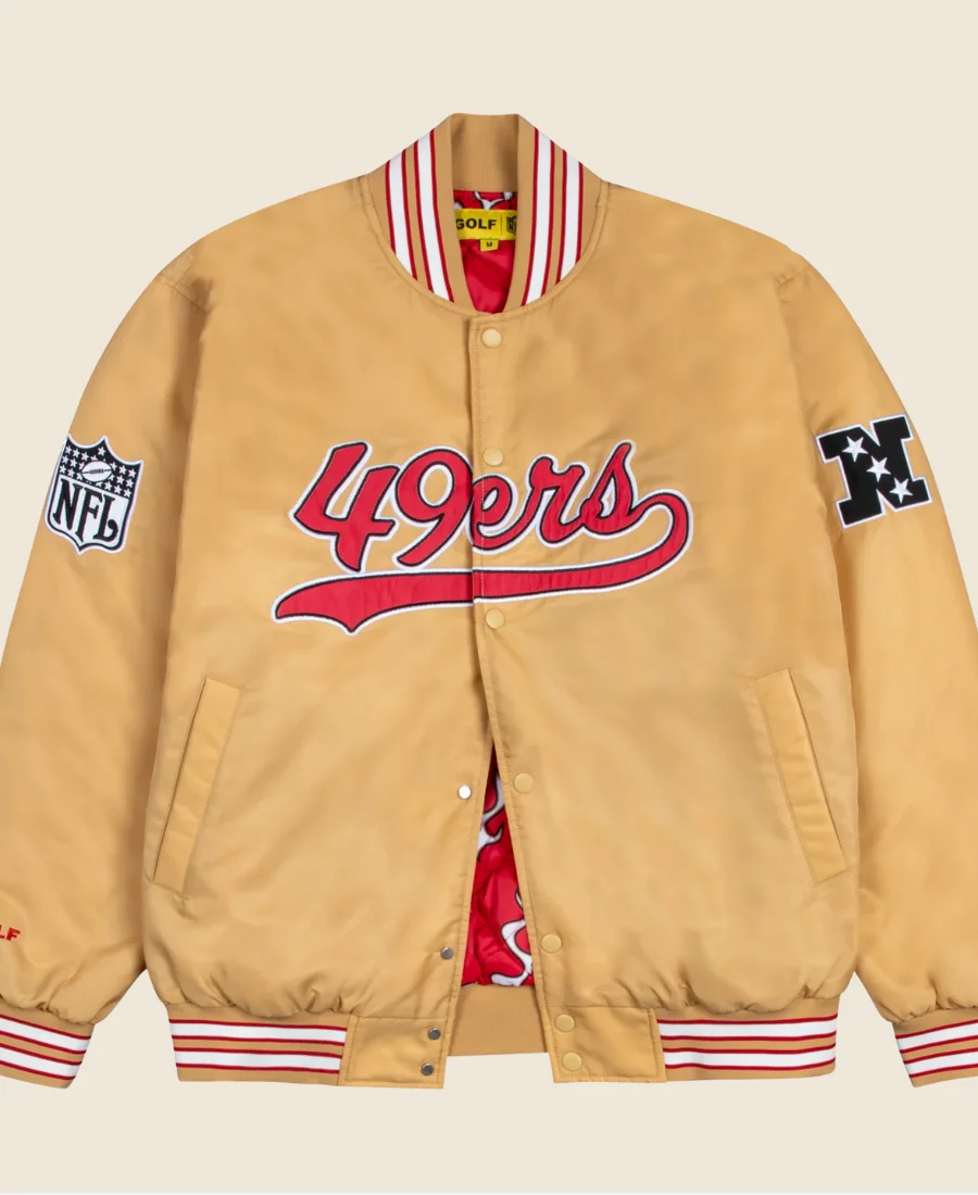 Golf Wang San Francisco 49ers Letterman Jacket