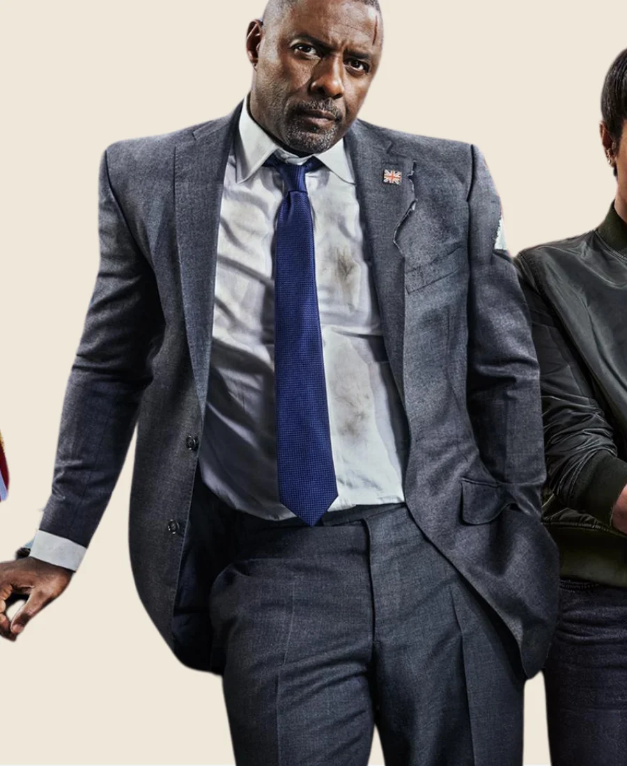 Heads Of State Idris Elba Grey Suit