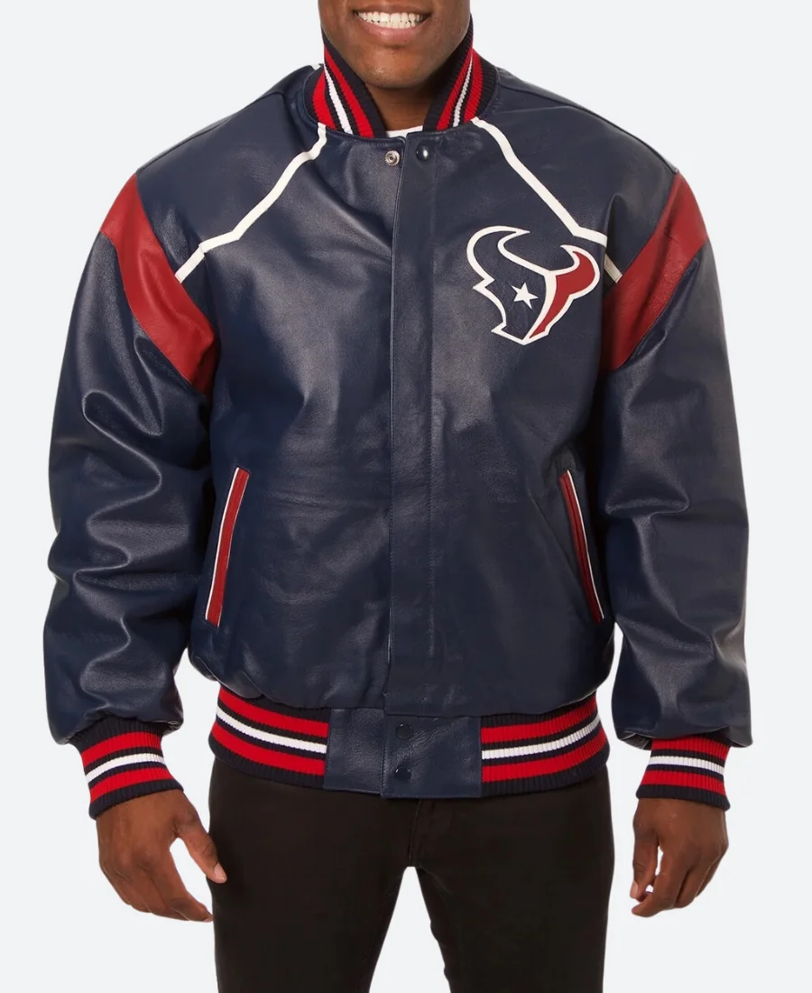 Houston Texans Leather Jacket