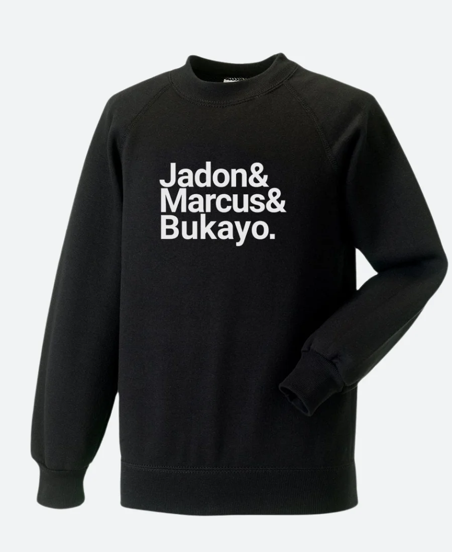 Jadon & Marcus & Bukayo Jason Sudeikis Sweatshirt