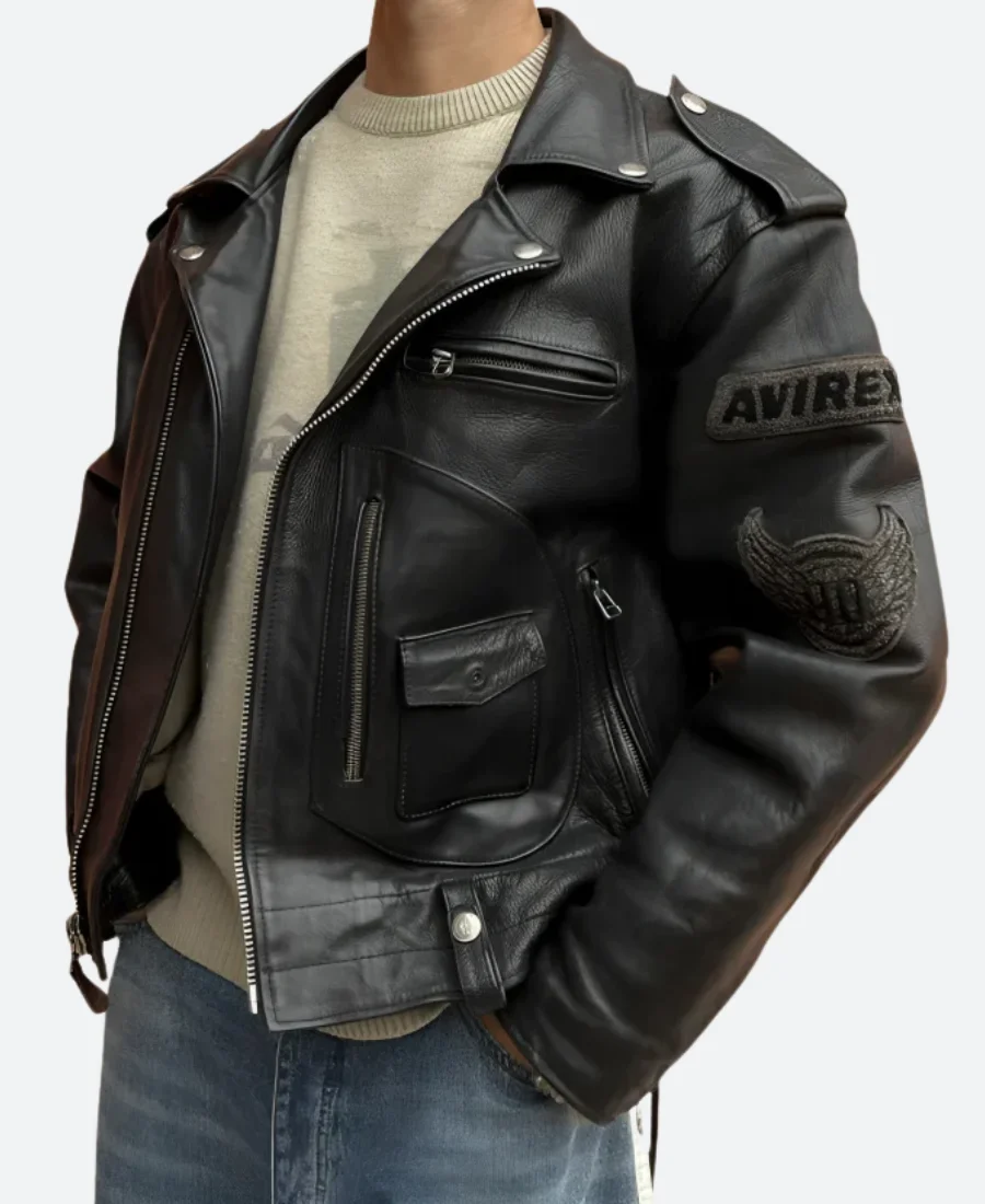 James Dean X Avirex Death Cult Leather Jacket