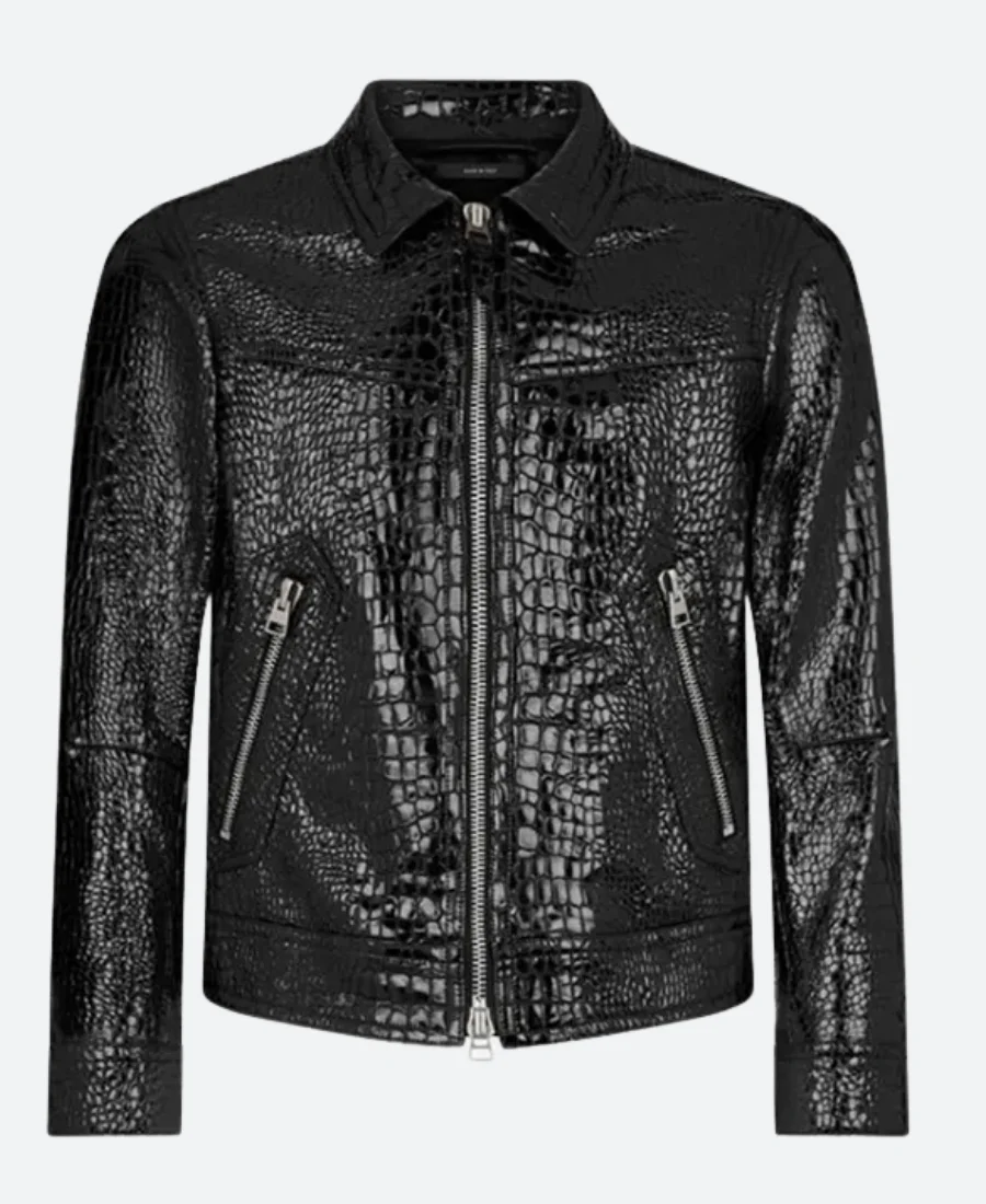 Jensen Huang CES 2025 Leather Jacket