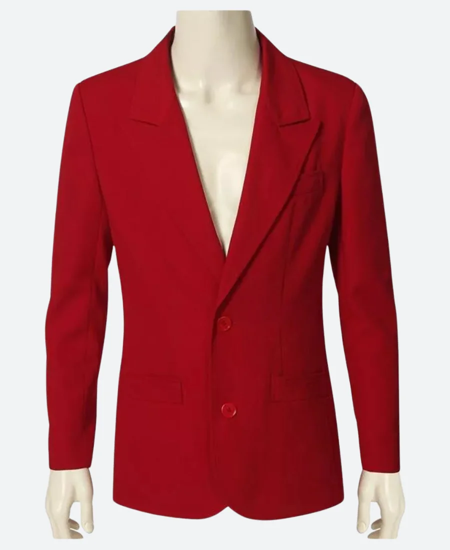 Joaquin Phoenix Joker Arthur Fleck Red Suit