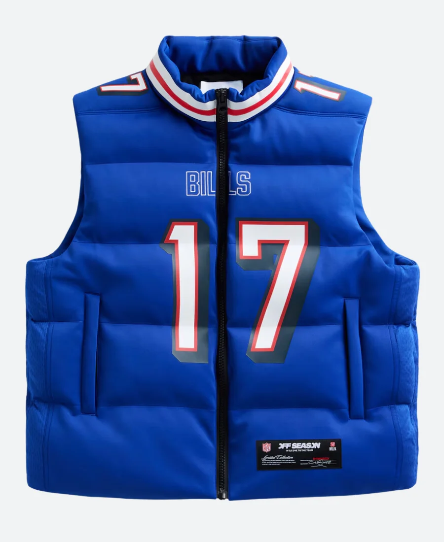 Josh Allen Buffalo Bills Off Season Puffer Vest
