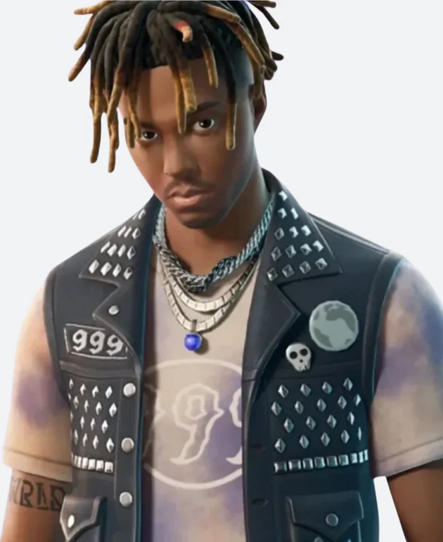 Juice WRLD Empty Out Your Pockets Leather Vest