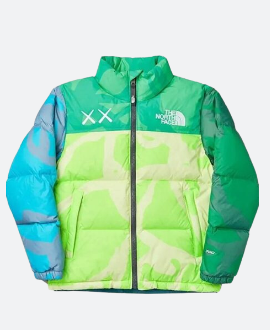 KAWS X The North Face Green Jacket