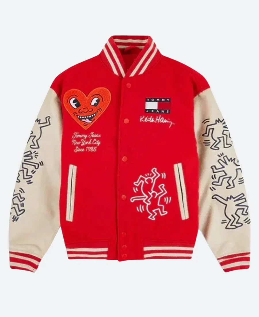 Keith Haring Varsity Jacket