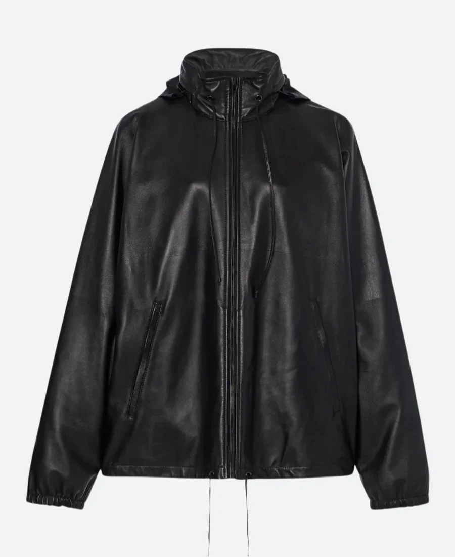 Kendall Jenner NYC 2025 Leather Jacket