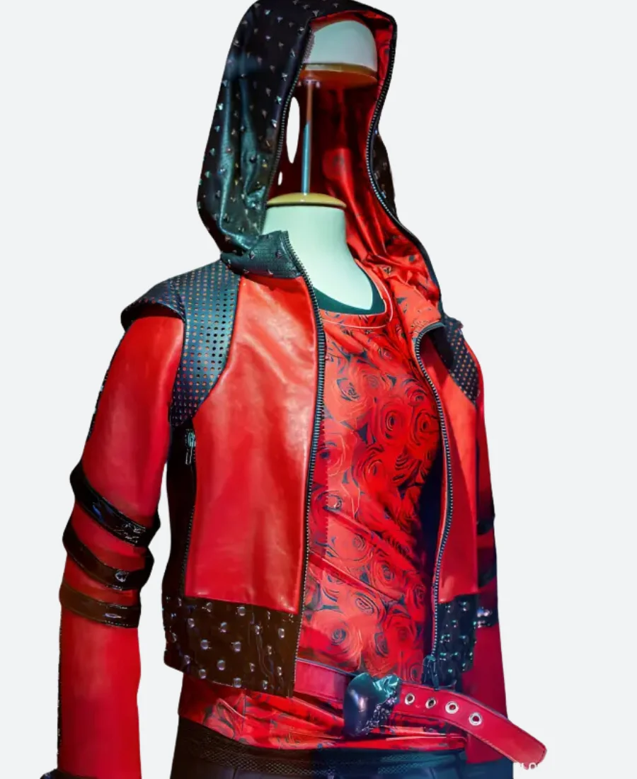 Kylie Cantrall Descendants The Rise Of Red Leather Jacket