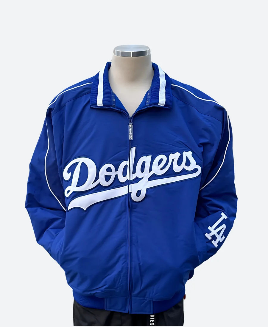 LA Dodgers Dugout Jacket Front Image