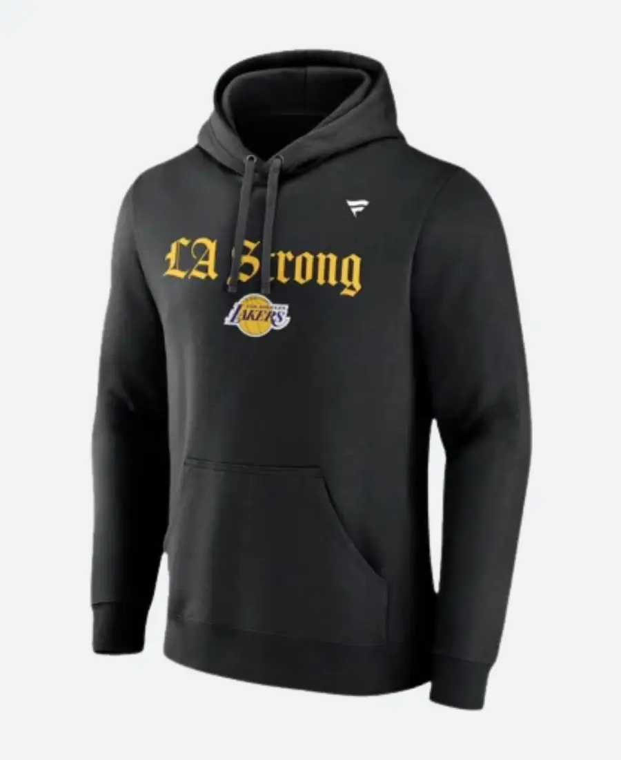 LA Lakers Strong Black Hoodie
