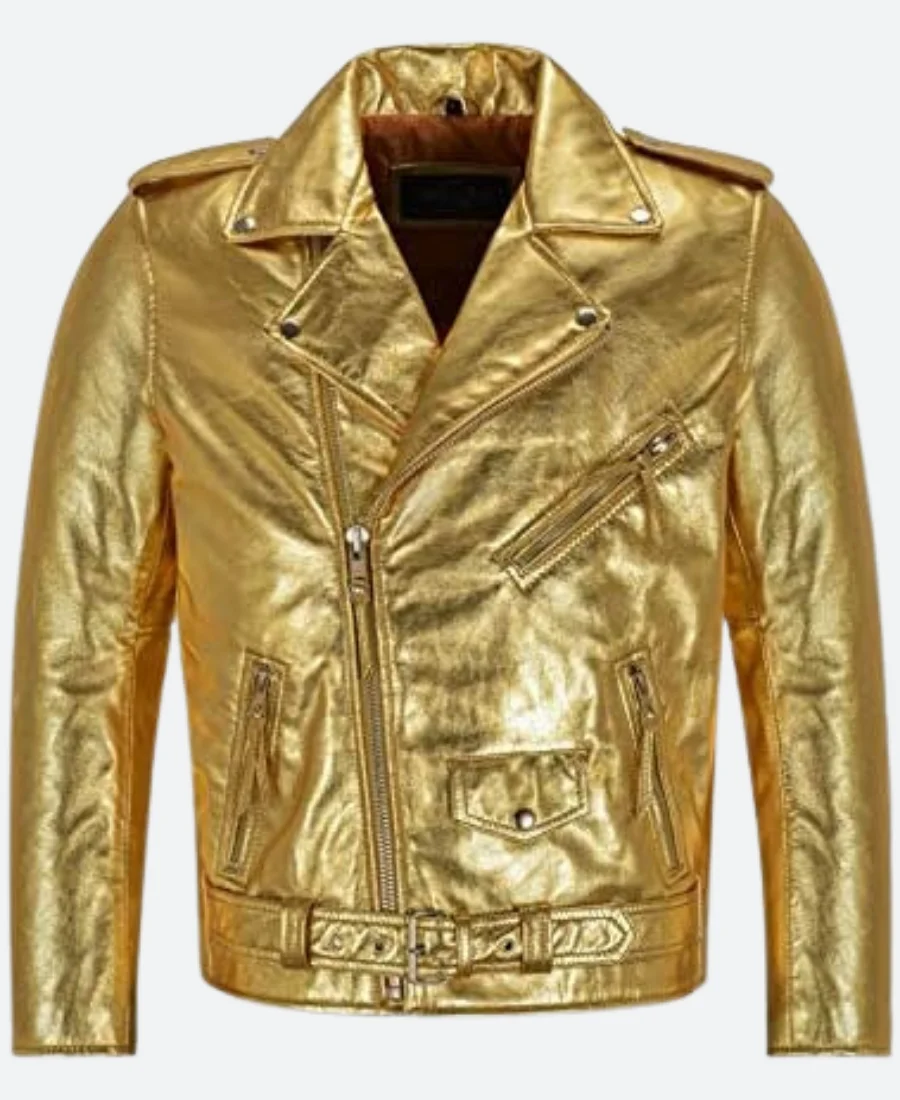 Landman Angela Norris Leather Biker Jacket