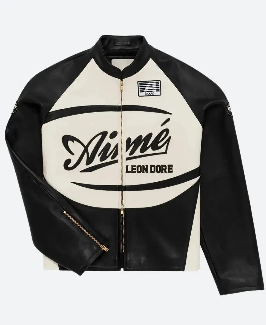 LeBron James Aime Leon Dore Leather Jacket