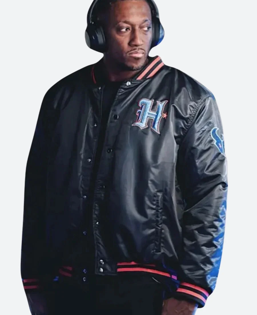 Lecrae Houston Texans Bomber Jacket