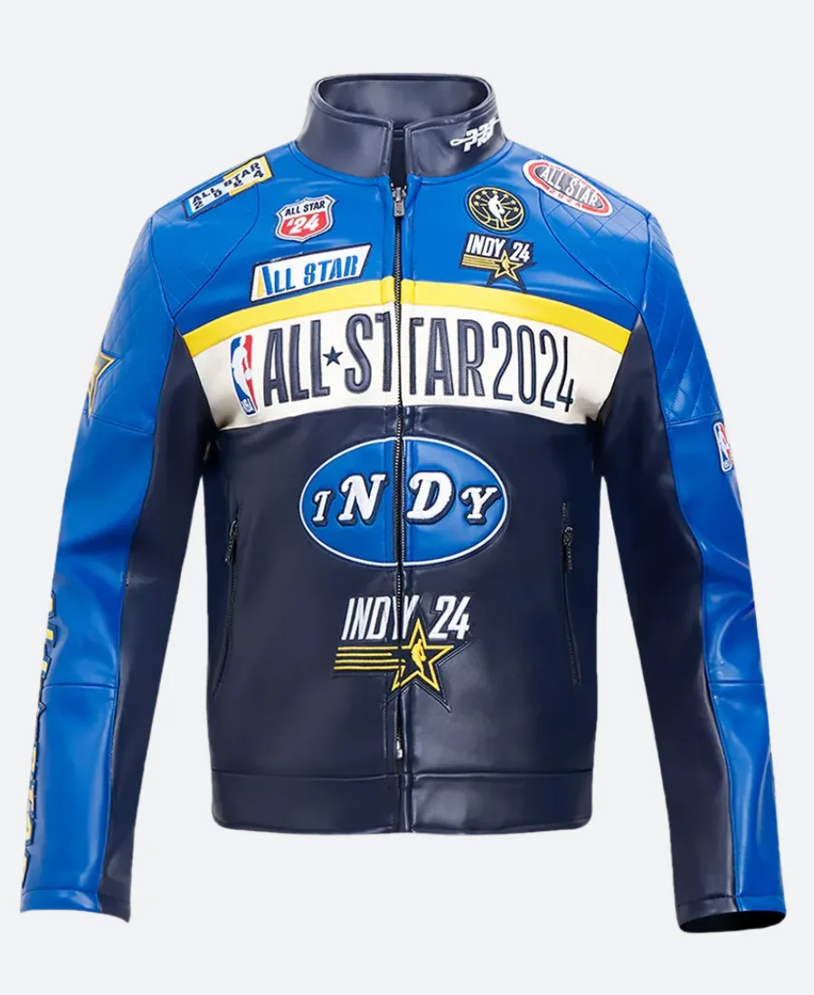 Lil Wayne NBA All Star 2024 Leather Jacket