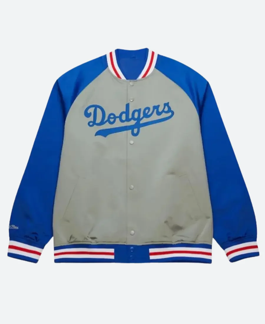 Los Angeles Dodgers Clutch Raglan Varsity Jacket